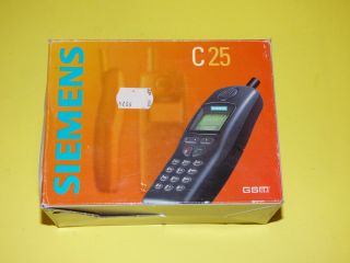 Vintage Siemens C25 Mobile Phone Boxed Very Rare