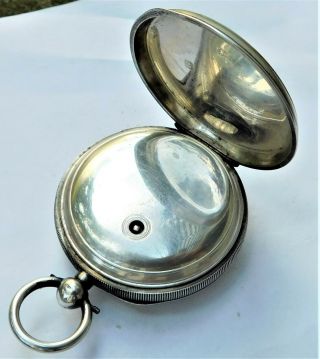 HM 1905 Waltham Silver Mechanical Pocket Watch Vintage Antique 7