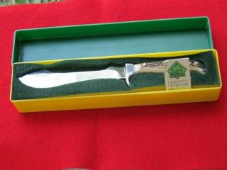 Vintage White Hunter 1985 In Green & Yellow Box With Control Tag & Papers