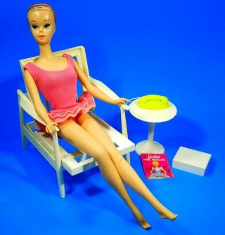 Rare Miss Barbie Doll 1060 W/ Accessories Htf Vintage 1960 