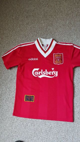 Liverpool Vintage Football Shirt Size Small