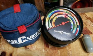 Vintage 1984 Lake Systems Color Clector W/ Case