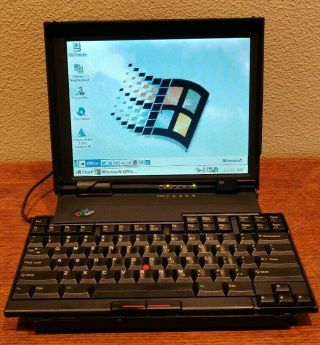 Vintage Ibm Thinkpad 701c Butterfly Machine With