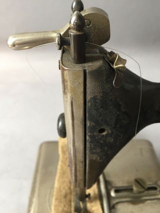 Antique Industrial singer 24 - 3 chainstitch felt sewing machine iron 5