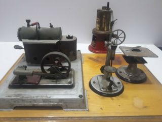 Vintage Wilesco West Germany Steam Engine Not