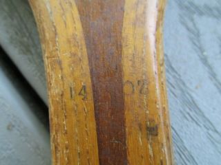 Early Vintage Antique Wooden Wood Spalding Tennis Racquet 10