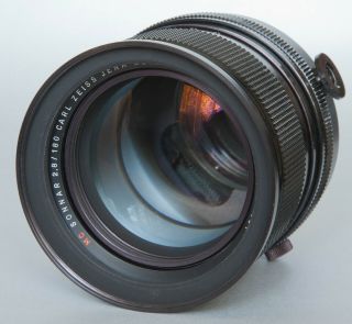 RARE Carl Zeiss Jena MC Sonnar 180mm/2,  8 lens adapted for Pentax 6x7 67II,  2951 6