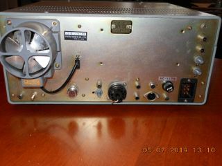 1970 ' s Vintage Yaesu FT - 101ZD HF SSB Transceiver HAM Radio w/mic 6