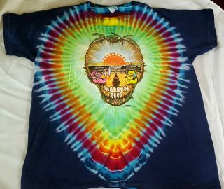 Vintage Grateful Dead T - Shirt L 1991 Spring Tour Orlando Not Fade Away