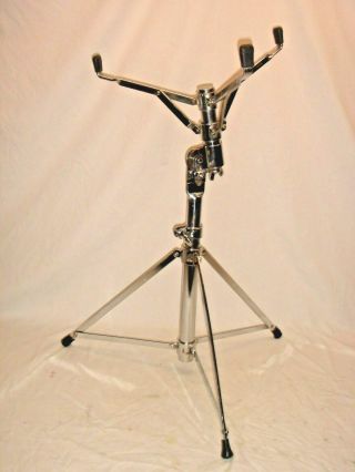 Absolutely Stunning Vintage 1964 Ludwig Buck Rogers Chrome Snare Drum Stand