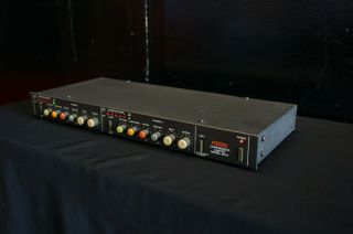 Fostex Model 3070 Vintage Dual Channel Compressor Limiter 1U Rack Module 5