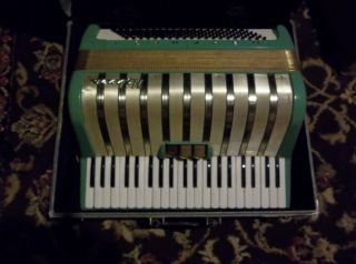 Vintage Hohner Marchesa Accordian Squeeze Box Music Instrument Eco Friendly