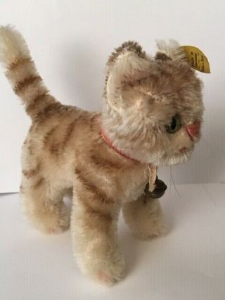 STEIFF Old Antique Mohair Tapsy Cat 1315,  00 2