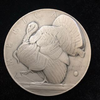 Rare Society Of Medalists 10 Albert Laessle.  999 Fine Silver