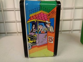 VINTAGE 1974 THERMOS ADDAMS FAMILY METAL LUNCHBOX COMPLETE ??? 5