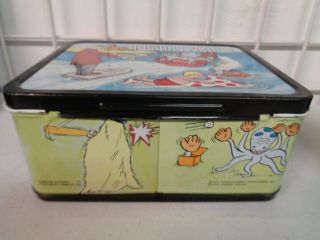 VINTAGE 1974 THERMOS ADDAMS FAMILY METAL LUNCHBOX COMPLETE ??? 7