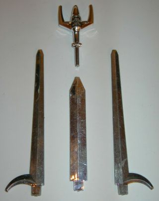 Vintage Chogokin Godaikin Daimos Parts Swords Set Bandai Popy