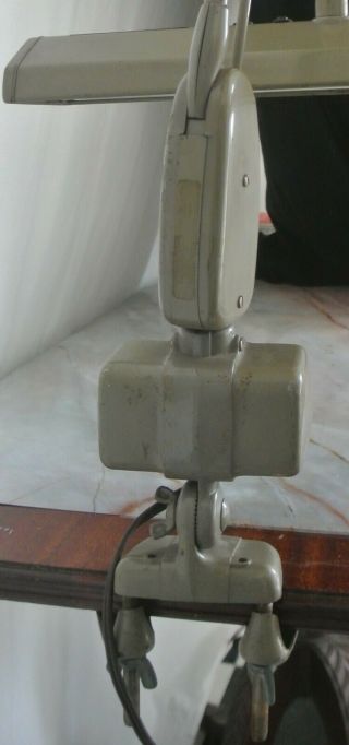 Vintage Dazor Floating Industrial Drafting Desk Task Table Lamp SteamPunk ' A ' 6
