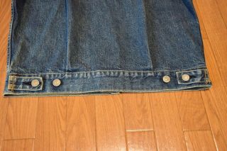 LEVIS 507XX TYPE - 2 BIG - E DENIM JACKET SIZE 38 1992 7