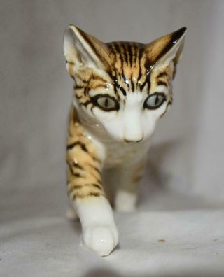 Hutschenreuther Germany Porcelain Cat Figurine Rare