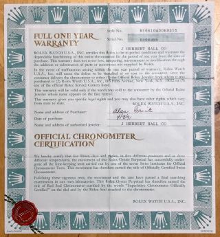 Rolex Certificate Submariner Date Stainless Steel 16610 Vintage E404995 Rolex