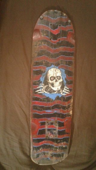 Vintage Powell Peralta " Ripper " Skateboard Deck - 29 " × 8 "