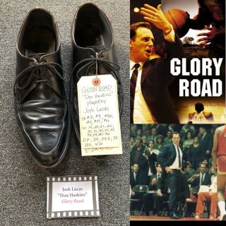 Josh Lucas’s Screen Worn Vintage Shoes From The Film “glory Road” Size 10