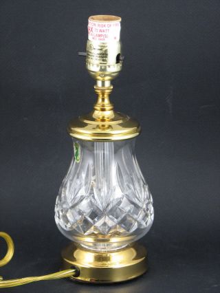 Vintage Waterford Crystal Desk Lamp from Ireland - Barely 3