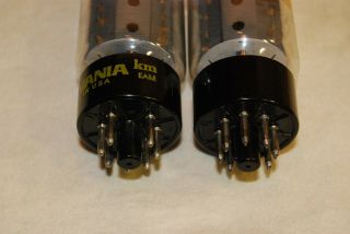 Strong Vintage 1970s Sylvania EL34 / 6CA7 Tubes 8