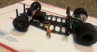 Vintage Team Associated Rc10l Graphite Rolling Chassis