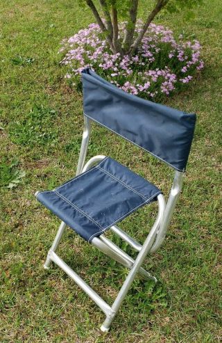 Vintage Nike Aluminum Beach Chair Portable Rare Fold Up