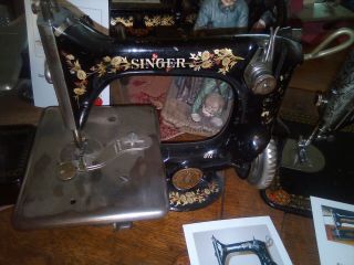 Antique Old Singer Sewing Machine Model 24 - 26