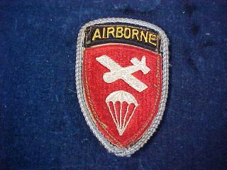 Rare Orig Ww2 Us Cloth Patch Airborne Command - 541st Pir At Mackall