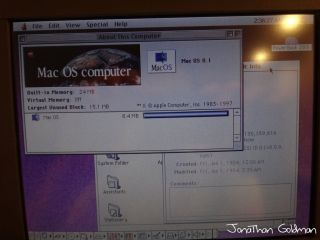 Apple Macintosh PowerBook Duo 280c 68LC040 24MB RAM 1GB HD Mac OS 8.  1 Vintage 11