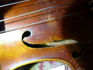 Antique JOSEF KLOTZ German Violin IN MITTENWALDE ANNO 1794 VIOLIN 11