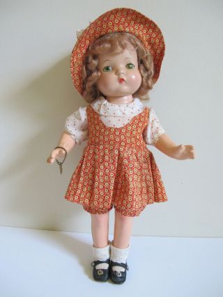 Museum Quality Vintage Effanbee Patsy Joan Doll Composition W/tagged Outfit