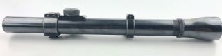 Vintage Wwii Lyman Alaskan Rifle Scope Military Sniper 1903a4 Garand 2 1/2 Power