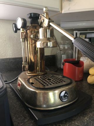 Vintage La Pavoni Europiccola Espresso Machine 110 V.  1976