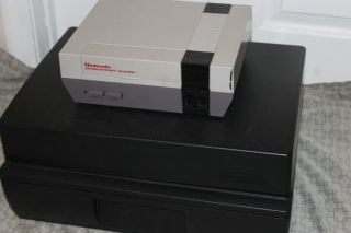 Vintage Nintendo NES Video Game System Bundle (8) games,  (2) Consoles with case 2