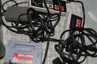 Vintage Nintendo NES Video Game System Bundle (8) games,  (2) Consoles with case 5