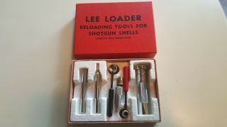 Vintage Lee Loader 3 " - 410 Gauge Shotgun Reloading Tool With Instructions