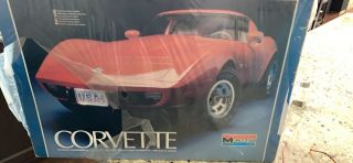 Monogram 1978 Corvette Big 1:8 Scale L 