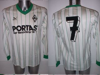 Werder Bremen Puma Adult Medium Shirt Jersey Trikot Football Soccer Vintage 88 7