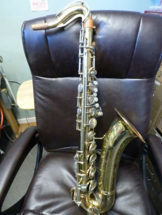 Vintage Conn 10m Naked Lady Face Tenor Sax Not Working\parts?