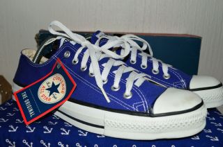 Converse All Star Vintage Rare Canvas Deadstock Og Made In Usa 10 Nwb