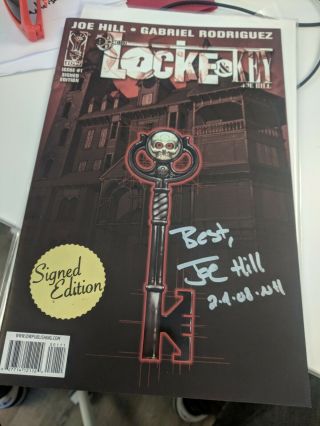 Locke & Key 1: Exclusive Signed Edition Ultra Rare Signed By Joe Hill