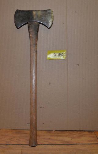 vintage Plumb Cruiser double bit axe 2 1/2 trapper saddle collectible 2