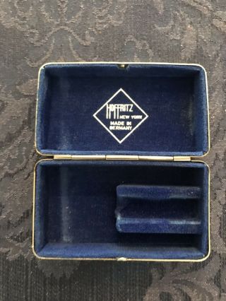 Vintage Hoffritz Slant Safety Razor with Case,  Blade Banks,  Mailer 8