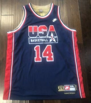 Vintage Nike Charles Barkley Dream Team Usa Basketball Jersey Men’s 2xl