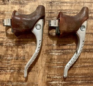 Campagnolo Record Brake Levers - Vintage 1970s 1980s 2
